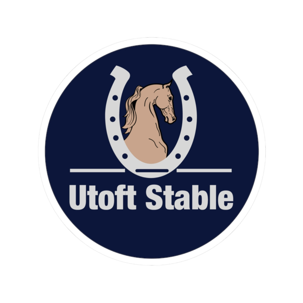 Stickers - 2 sizes, clear or white trim