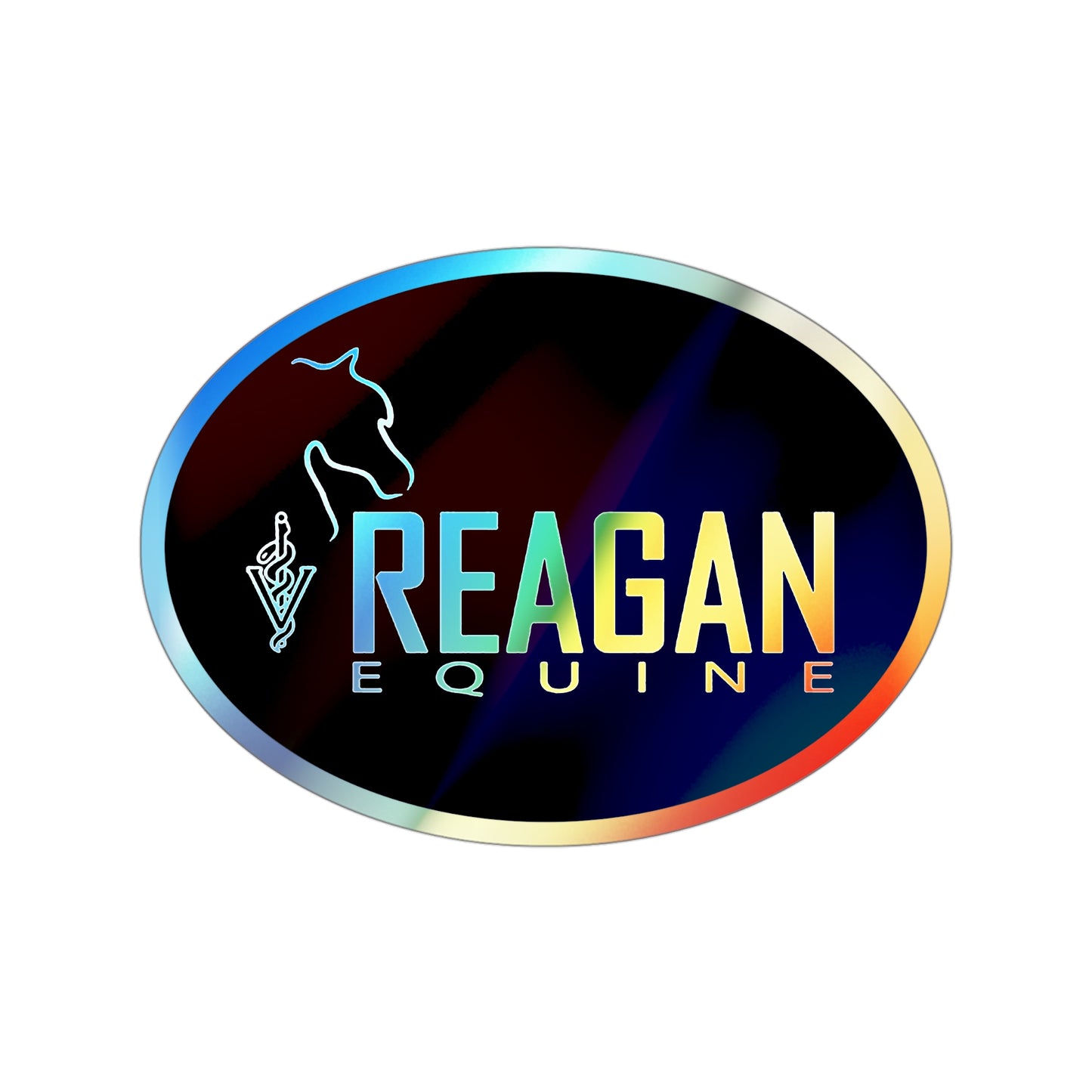 Holographic Sticker 4"