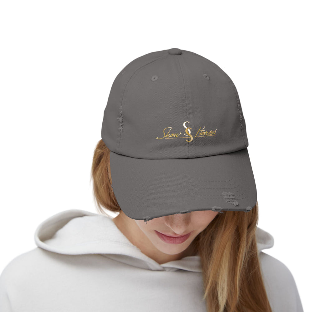 
                  
                    Distressed Cotton Cap
                  
                