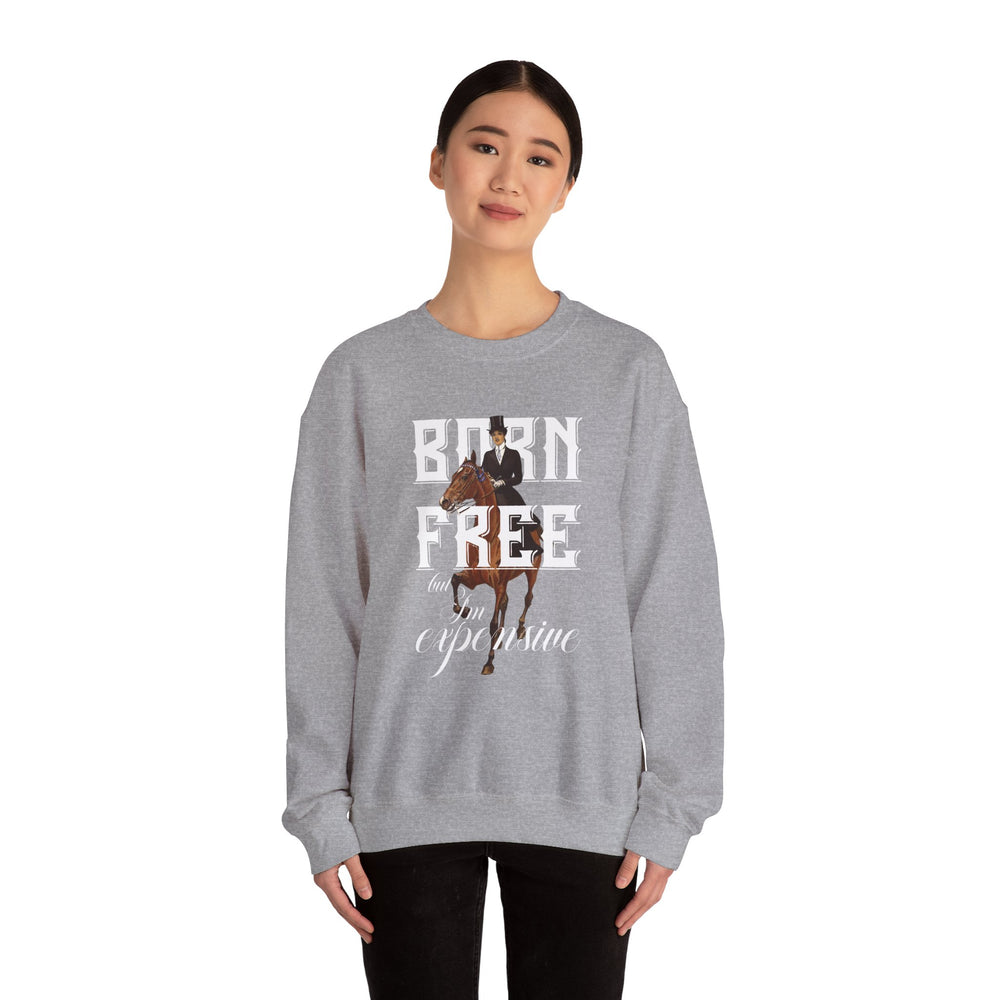 
                  
                    "Born Free, But I'm Expensive"Unisex Heavy Blend™ Crewneck Sweatshirt
                  
                