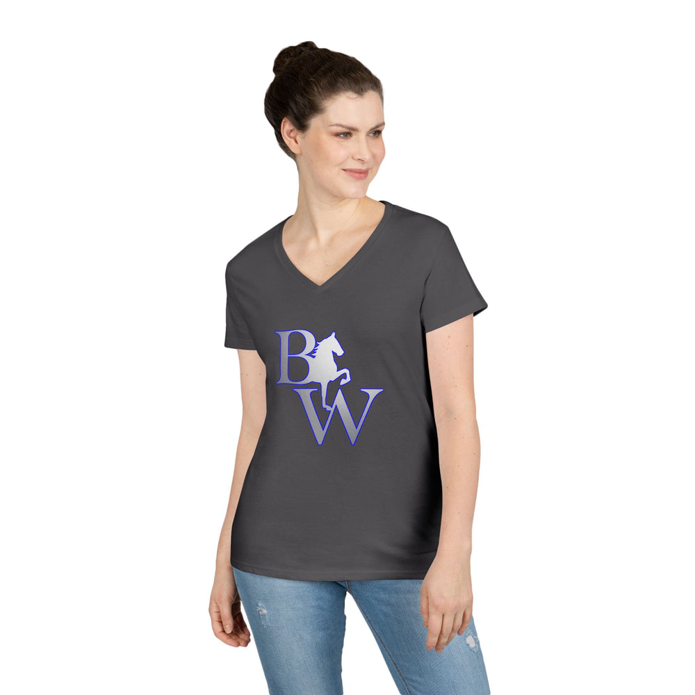 
                  
                    Ladies V-Neck Tee
                  
                