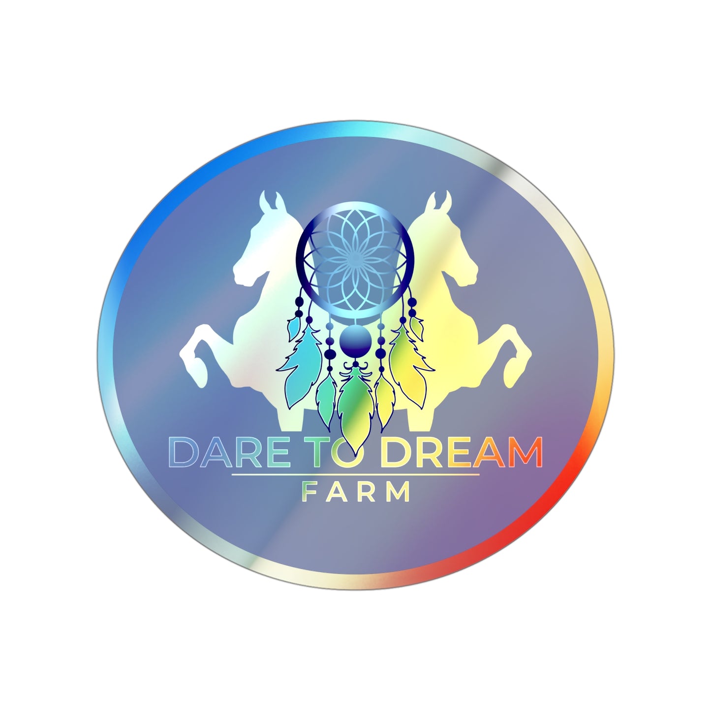 Holographic Sticker 4"