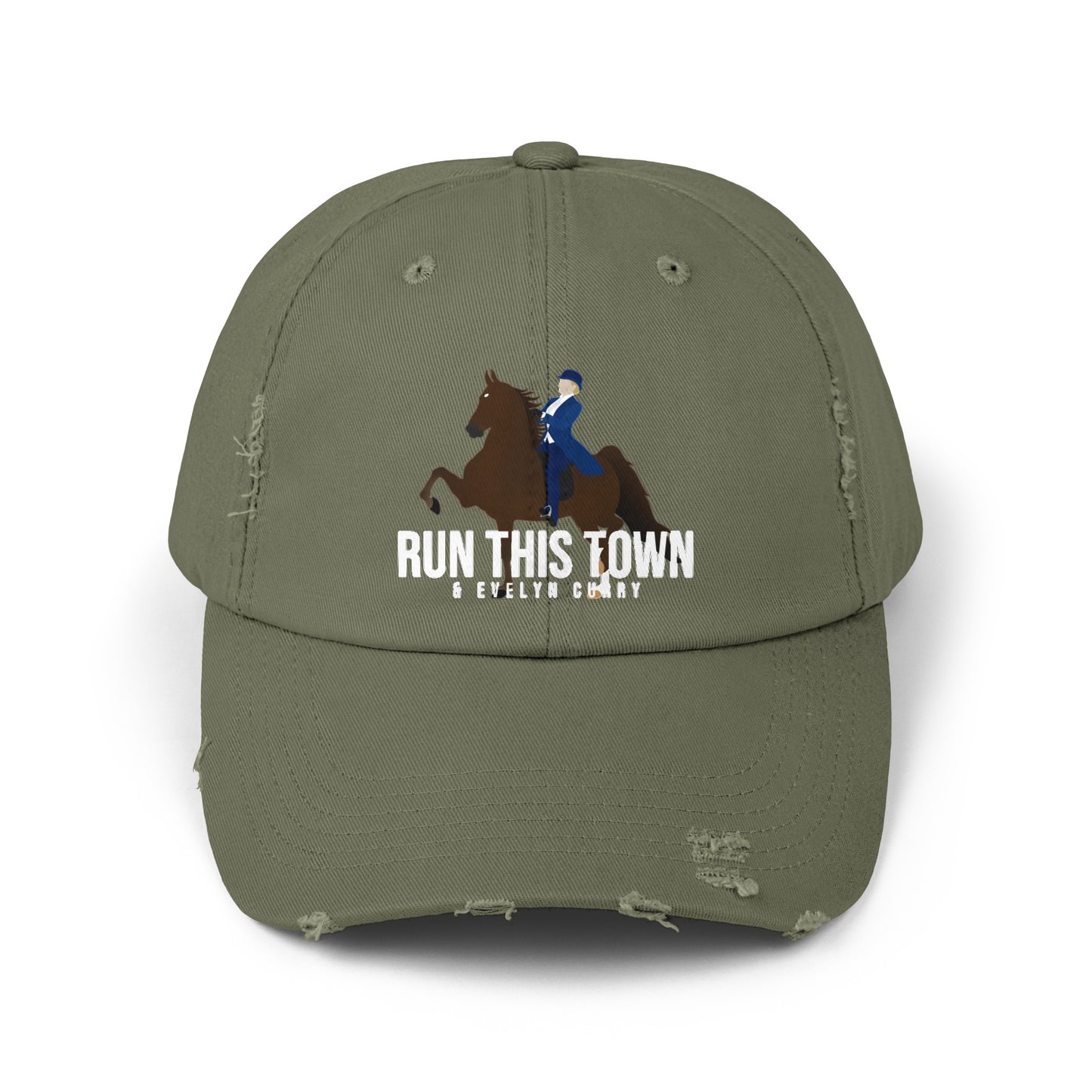 Run This Town Distressed Hat