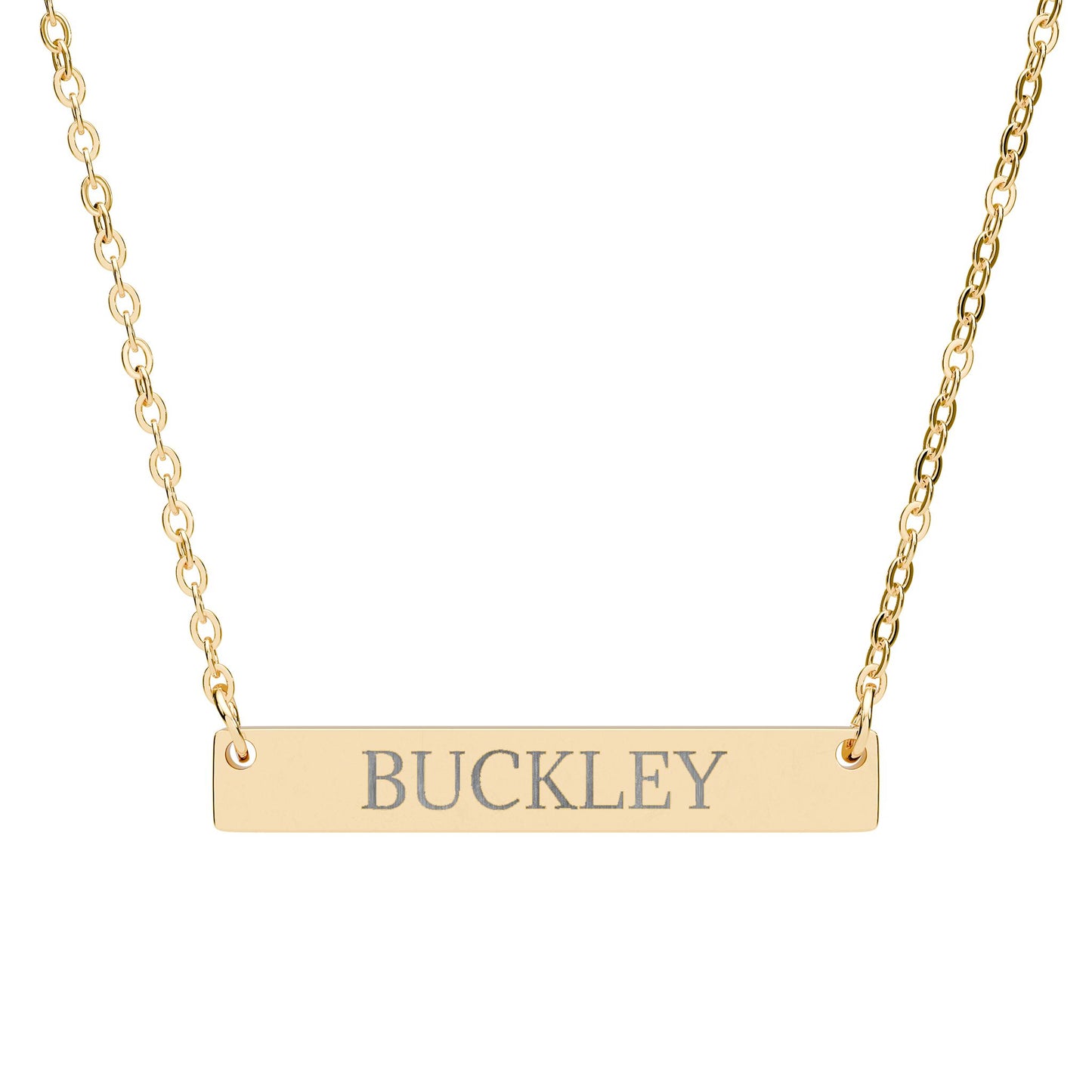 BUCKLEY - THE NAMEPLATE NECKLACE