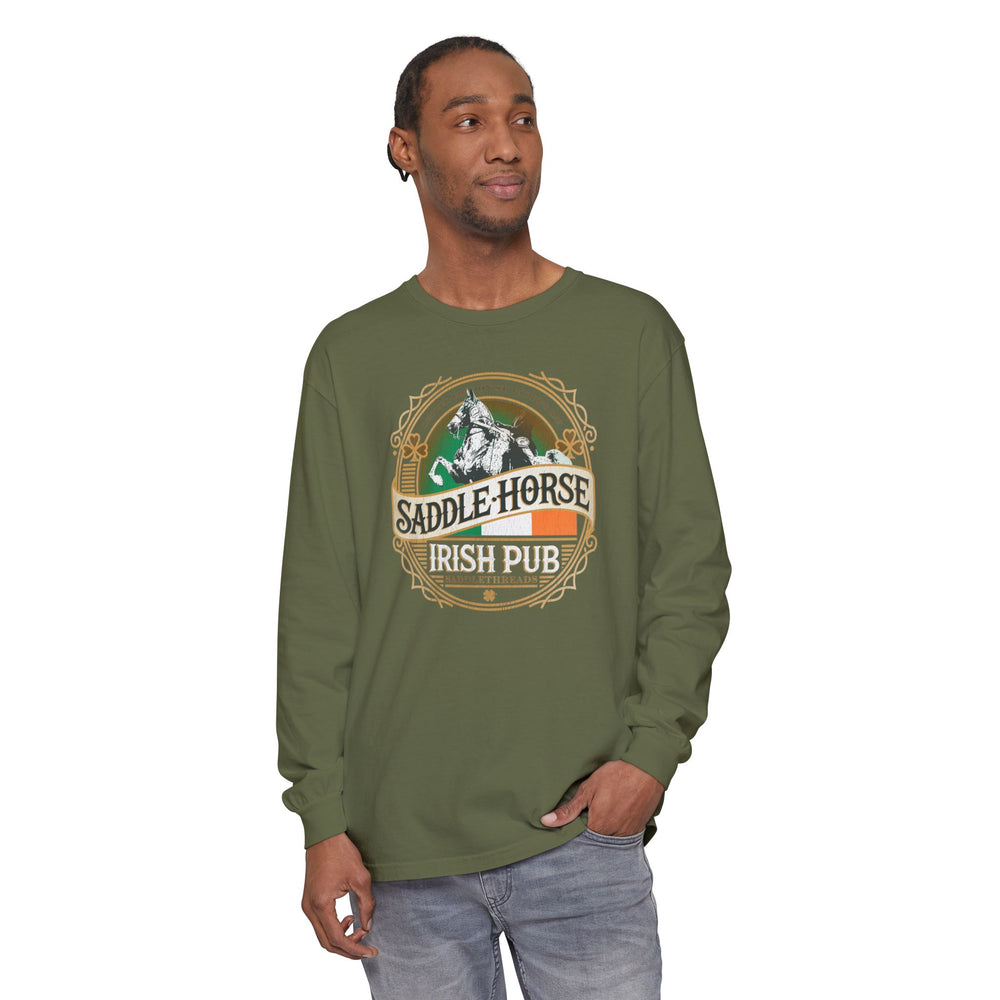 
                  
                    The Saddle Horse Pub - Limited Edition St. Paddy's Longsleeve Tee
                  
                