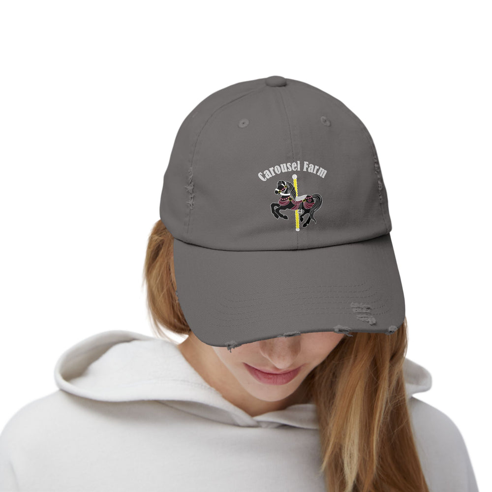 
                  
                    Distressed Cotton Cap
                  
                