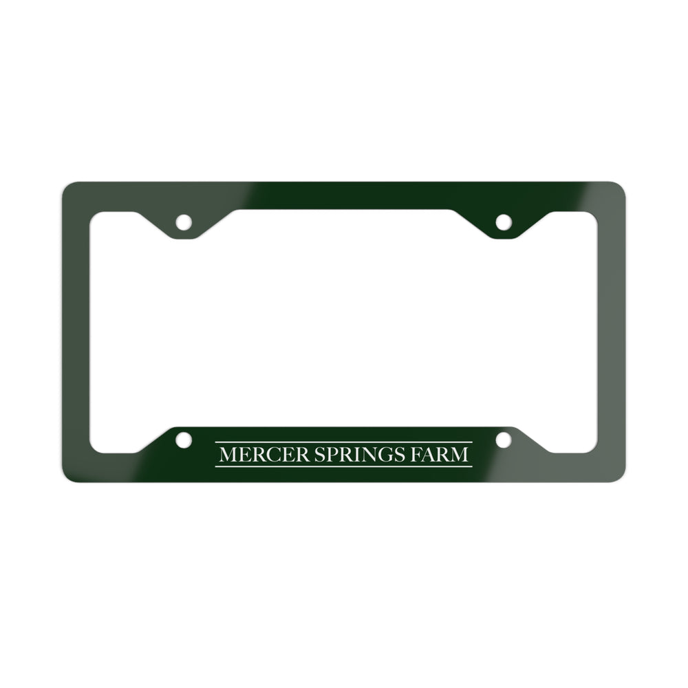 
                  
                    Metal License Plate Frame
                  
                
