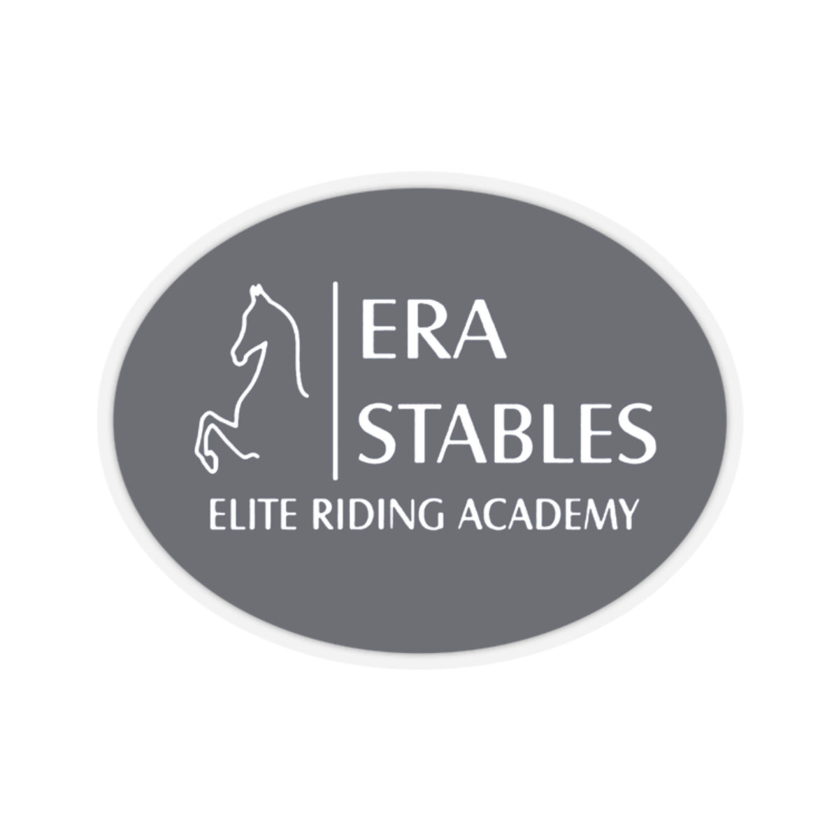 Stickers - 2 sizes, clear or white trim