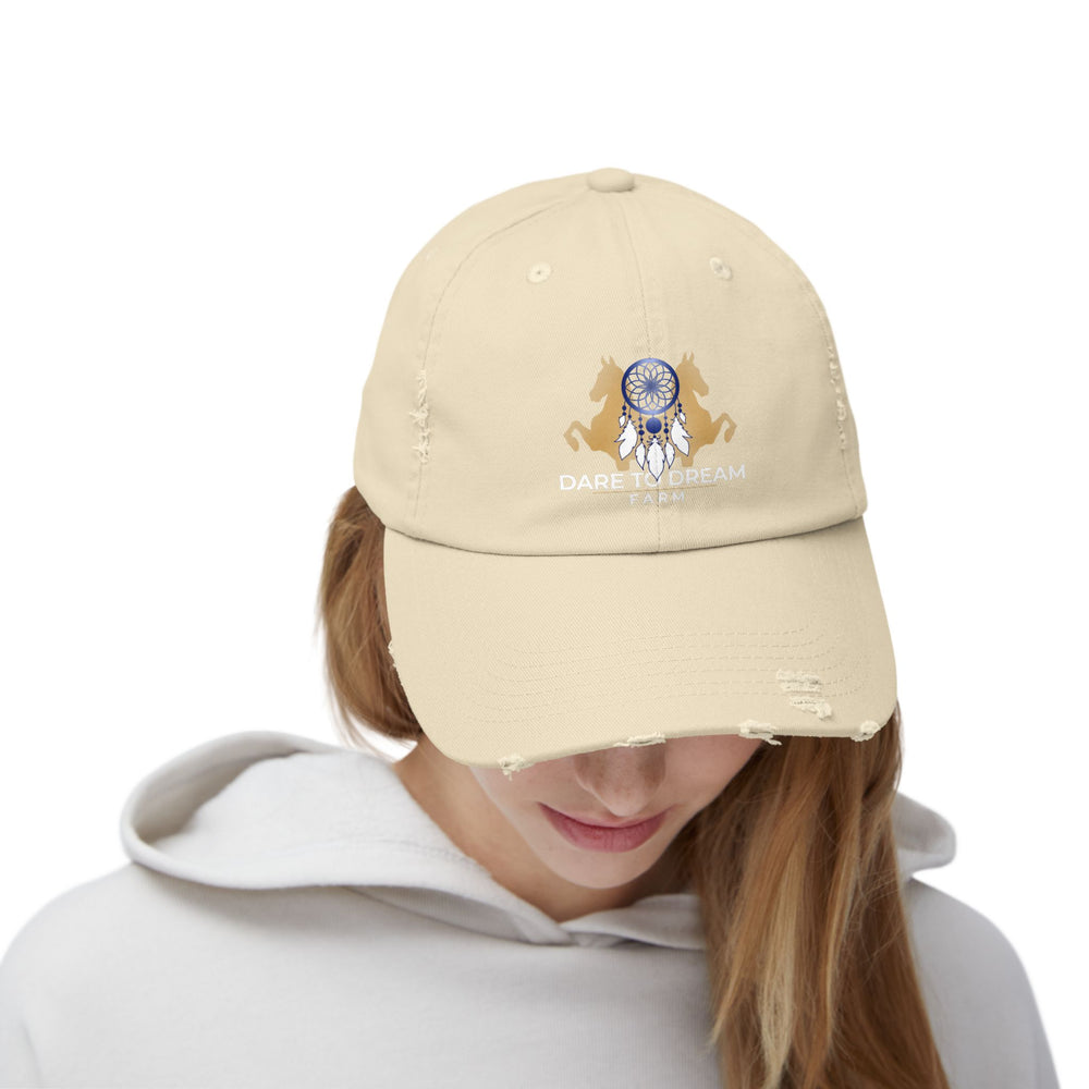 
                  
                    Distressed Cotton Cap
                  
                
