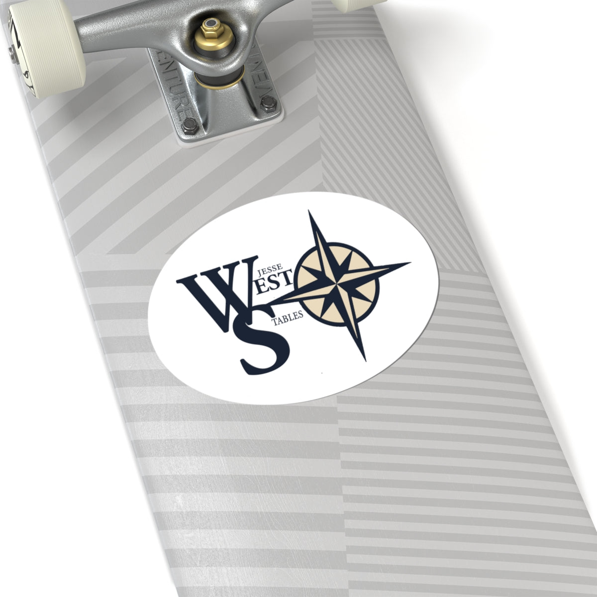 Stickers - 2 sizes, clear or white trim