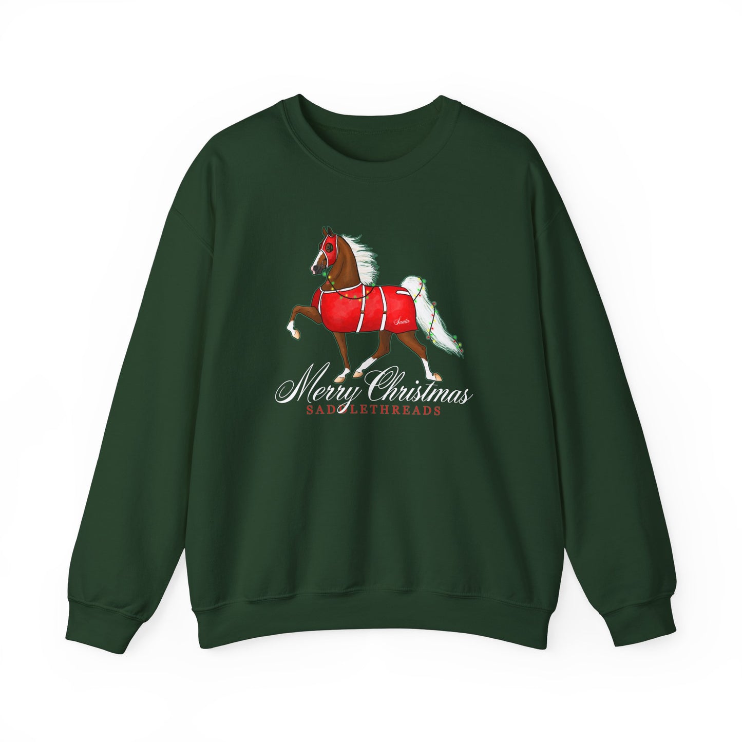 Santa's Horse - Crewneck Sweatshirt