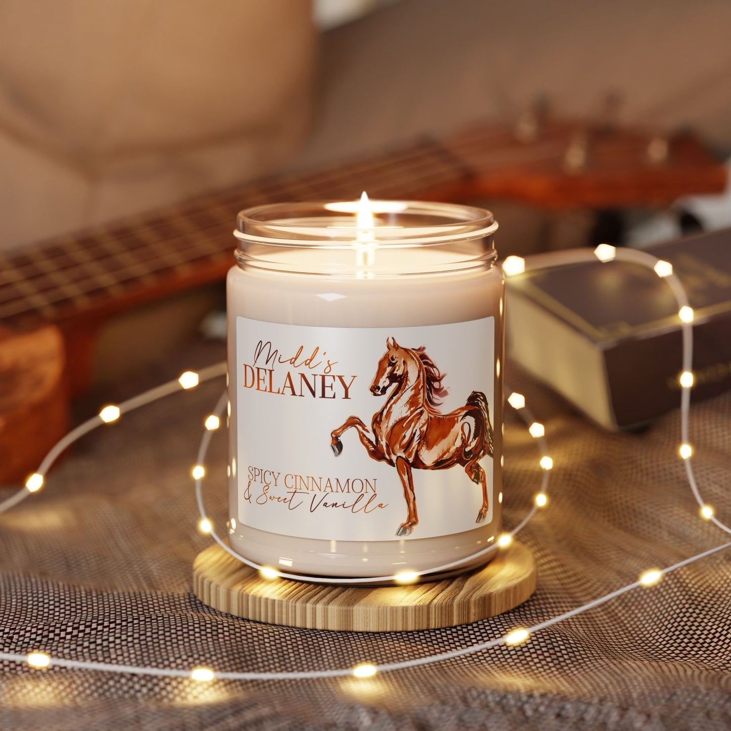 Midd's Delaney Candle - Cinnamon & Vanilla