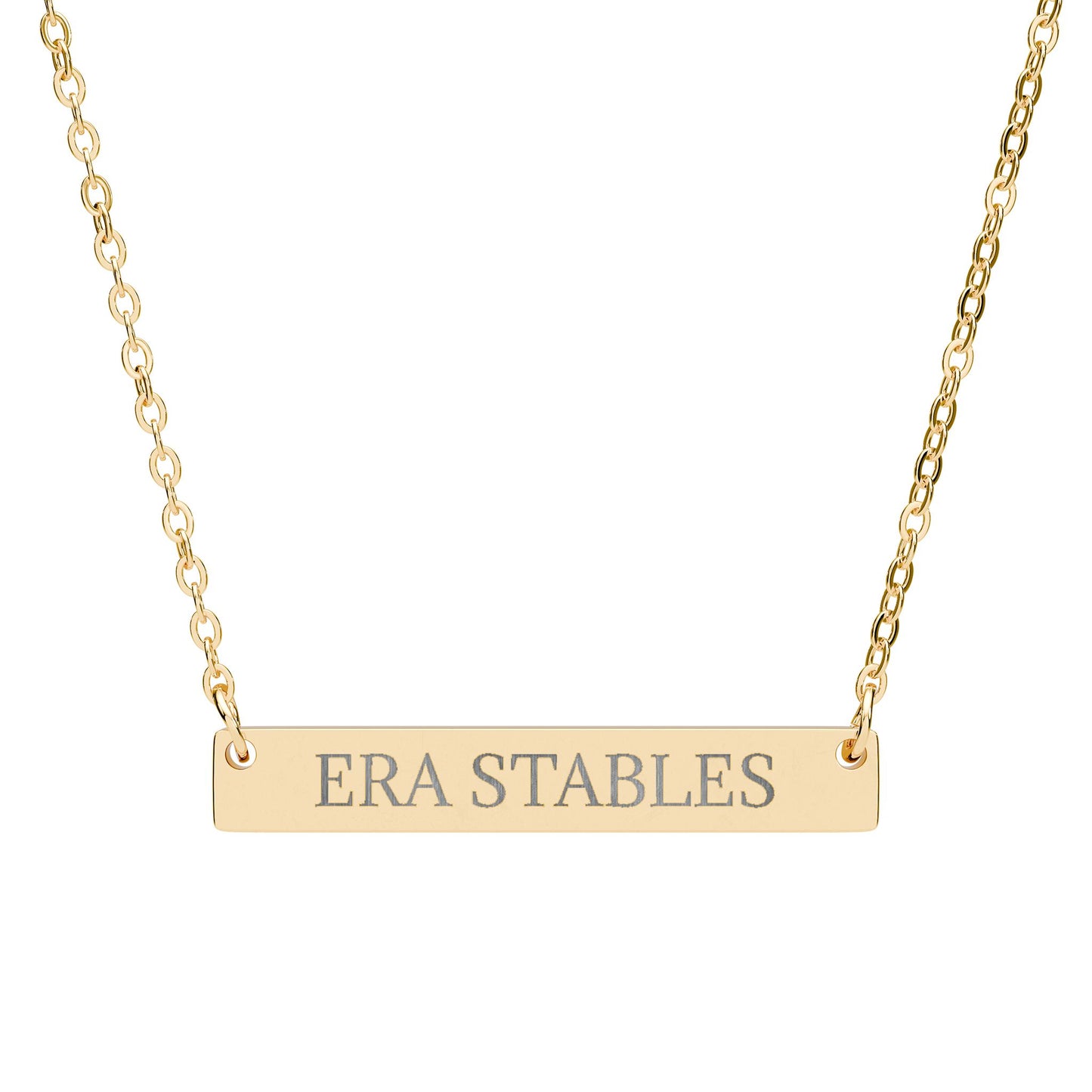 ERA STABLES - THE NAMEPLATE NECKLACE