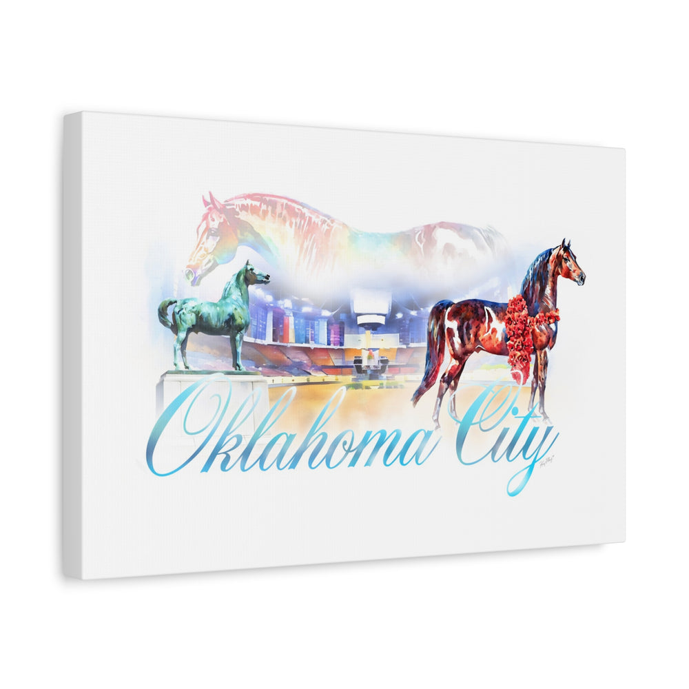 
                  
                    Oklahoma City - Deluxe Stretched Canvas Print, 3 Sizes Available
                  
                