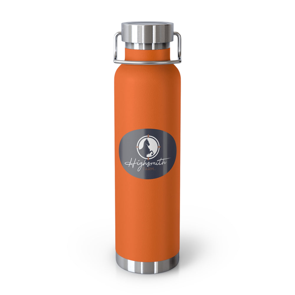 22oz Copper Vacuum Insulated Bottle - Multiple Colors!