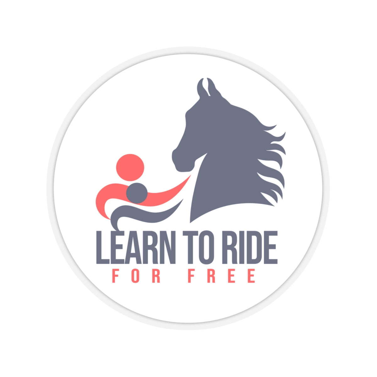 Stickers - 2 sizes, clear or white trim