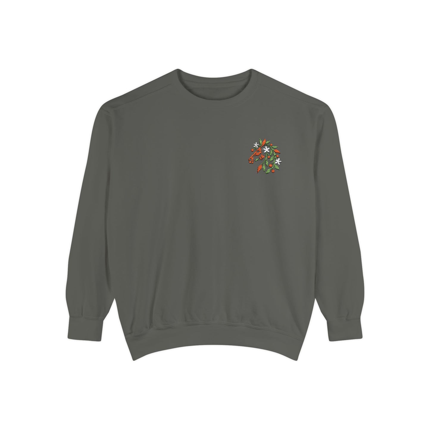 Comfort Colors Embroidered Sweatshirt