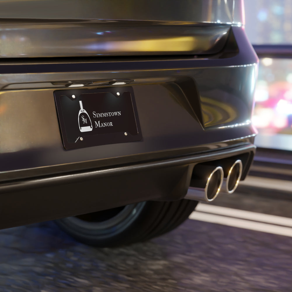 
                  
                    Vanity License Plate
                  
                