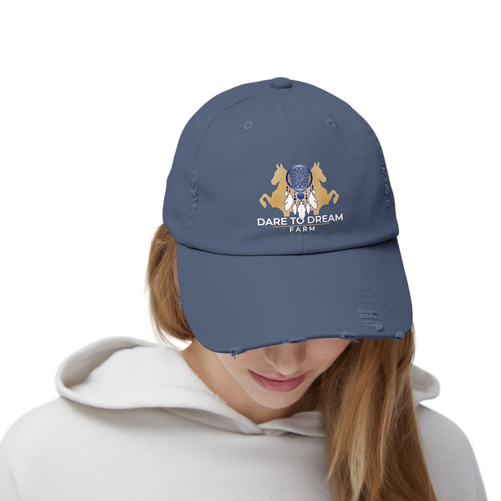 
                  
                    Distressed Cotton Cap
                  
                