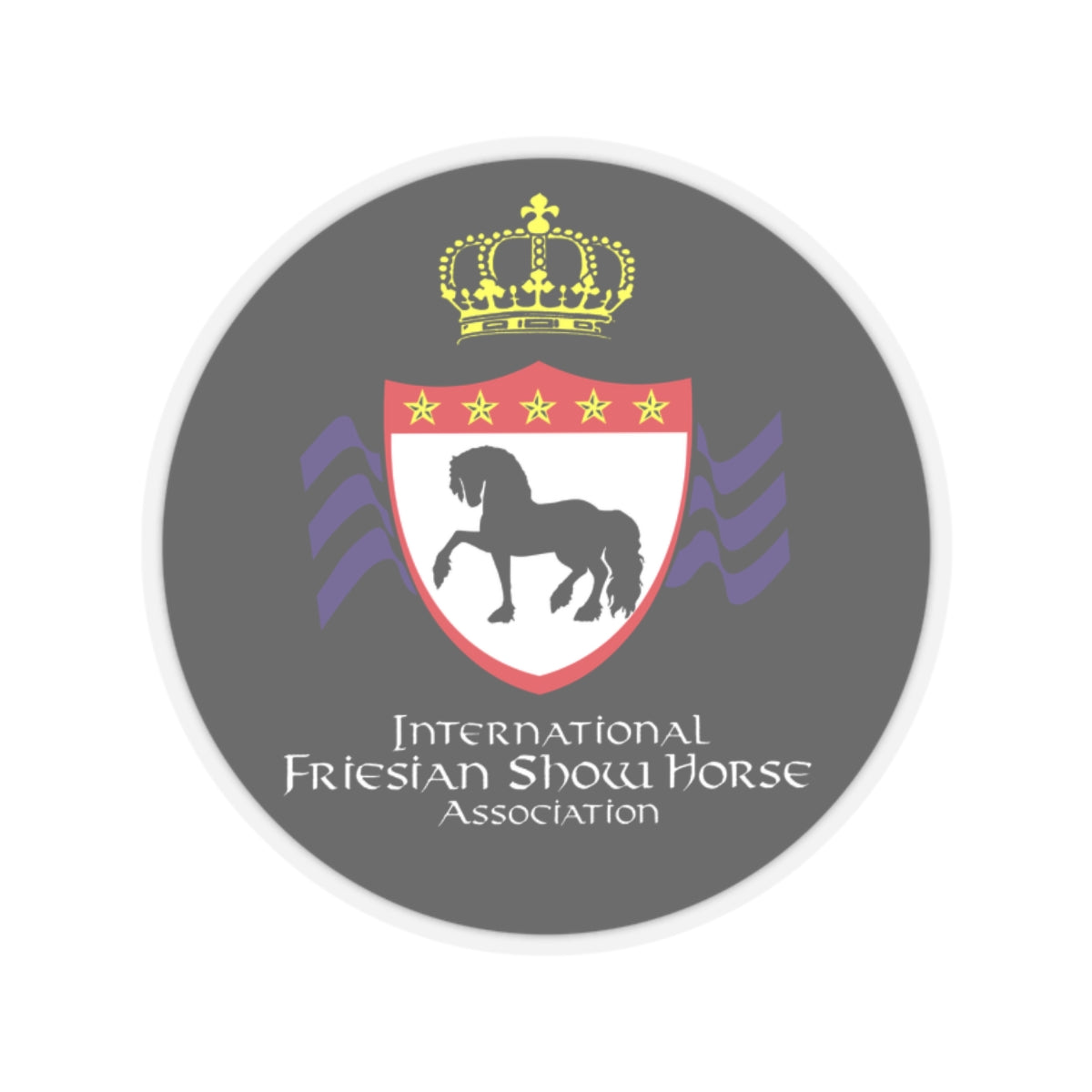 Stickers - 2 sizes, clear or white trim