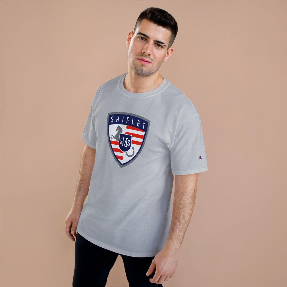 
                  
                    Champion® Tee
                  
                