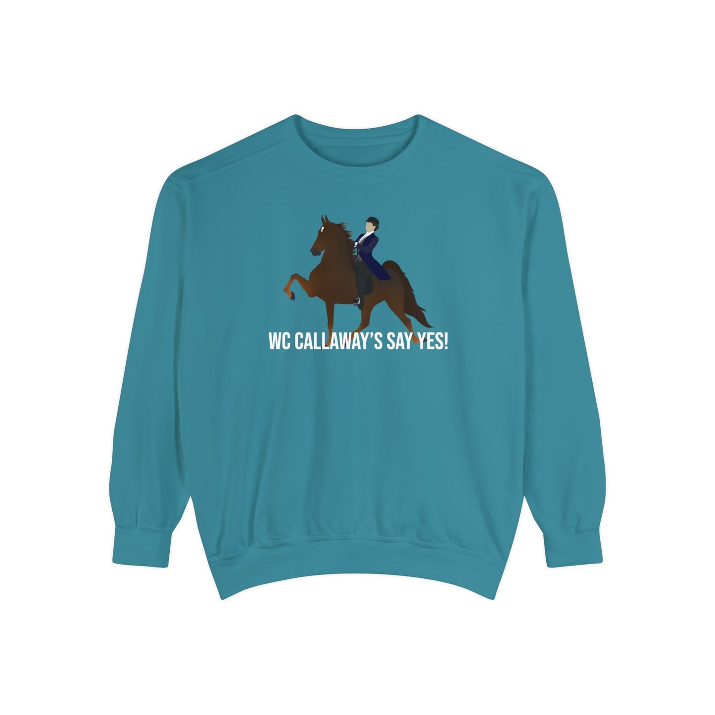 WC Callaway's Say Yes! Comfort Colors® Crewneck Sweatshirt