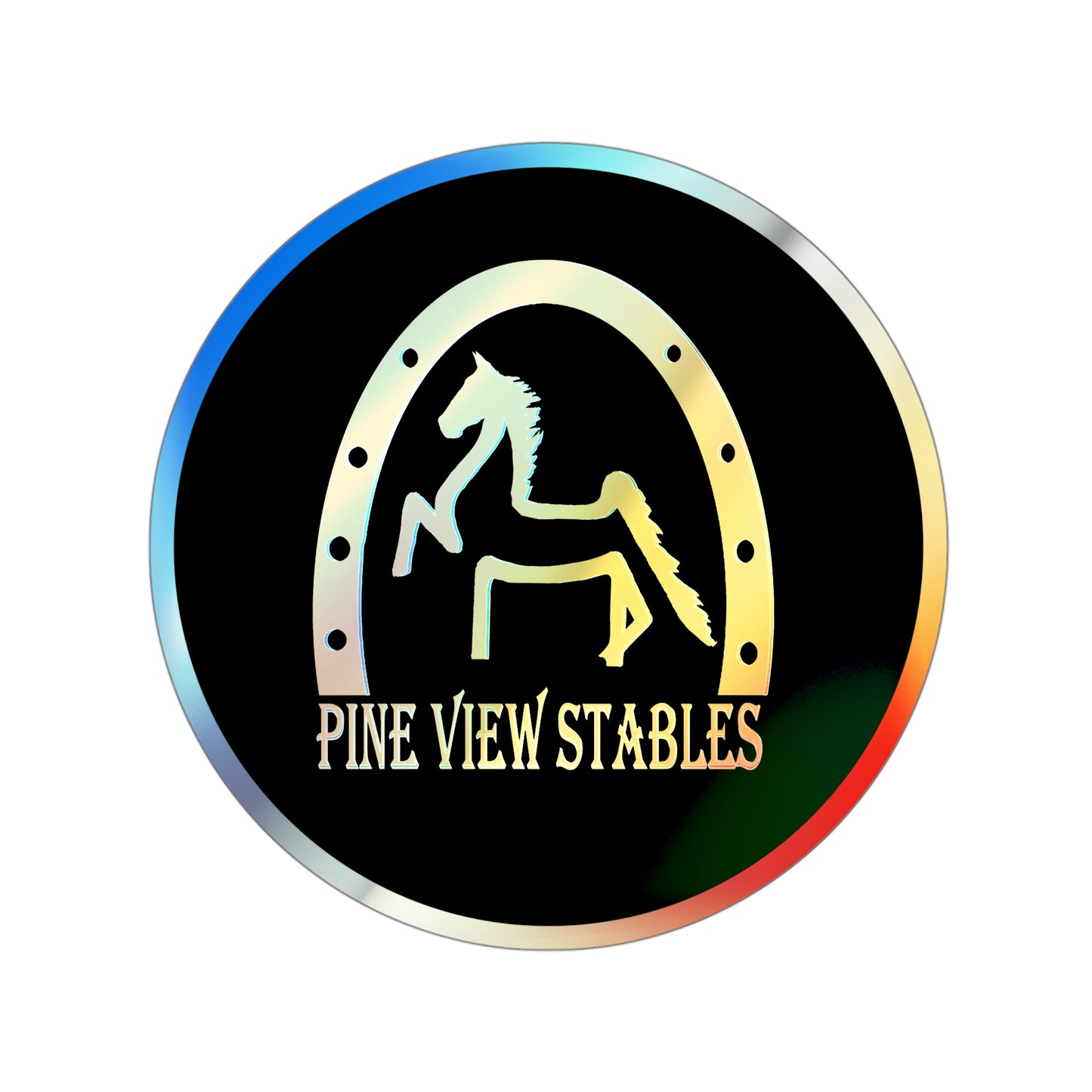 Holographic Sticker 4"