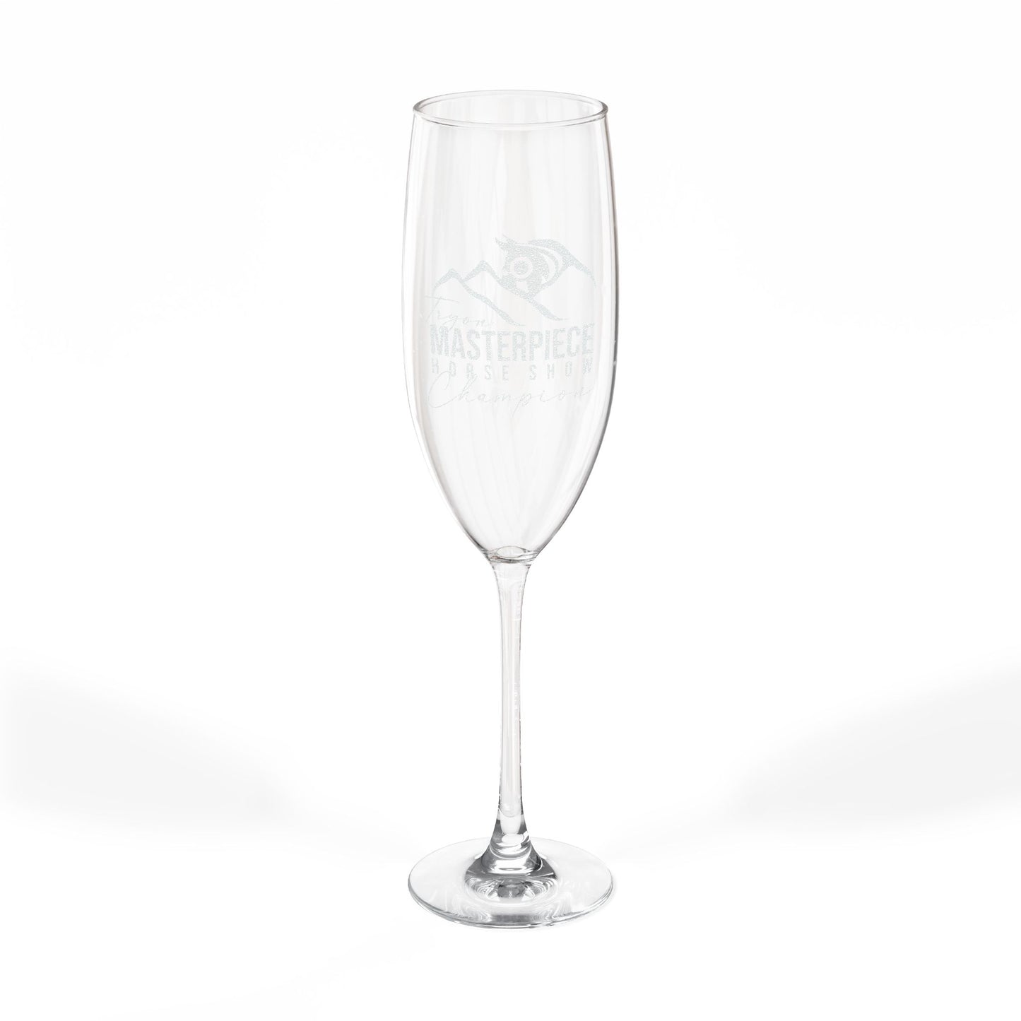 Engraved Champagne Glass, 8oz