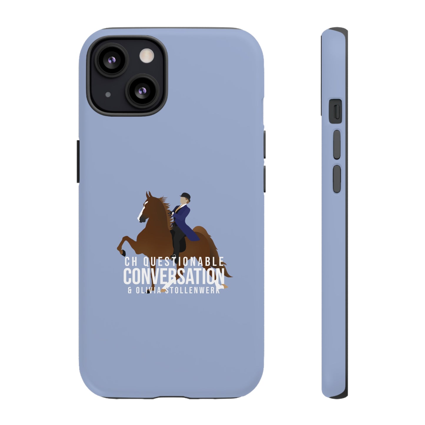 CH Questionable Conversation iPhone & Samsung Tough Cases