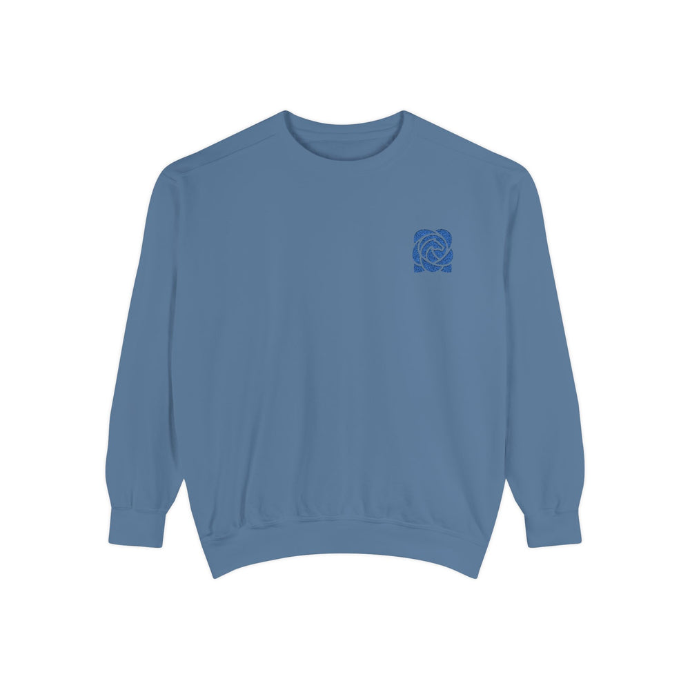 Comfort Colors Embroidered Sweatshirt