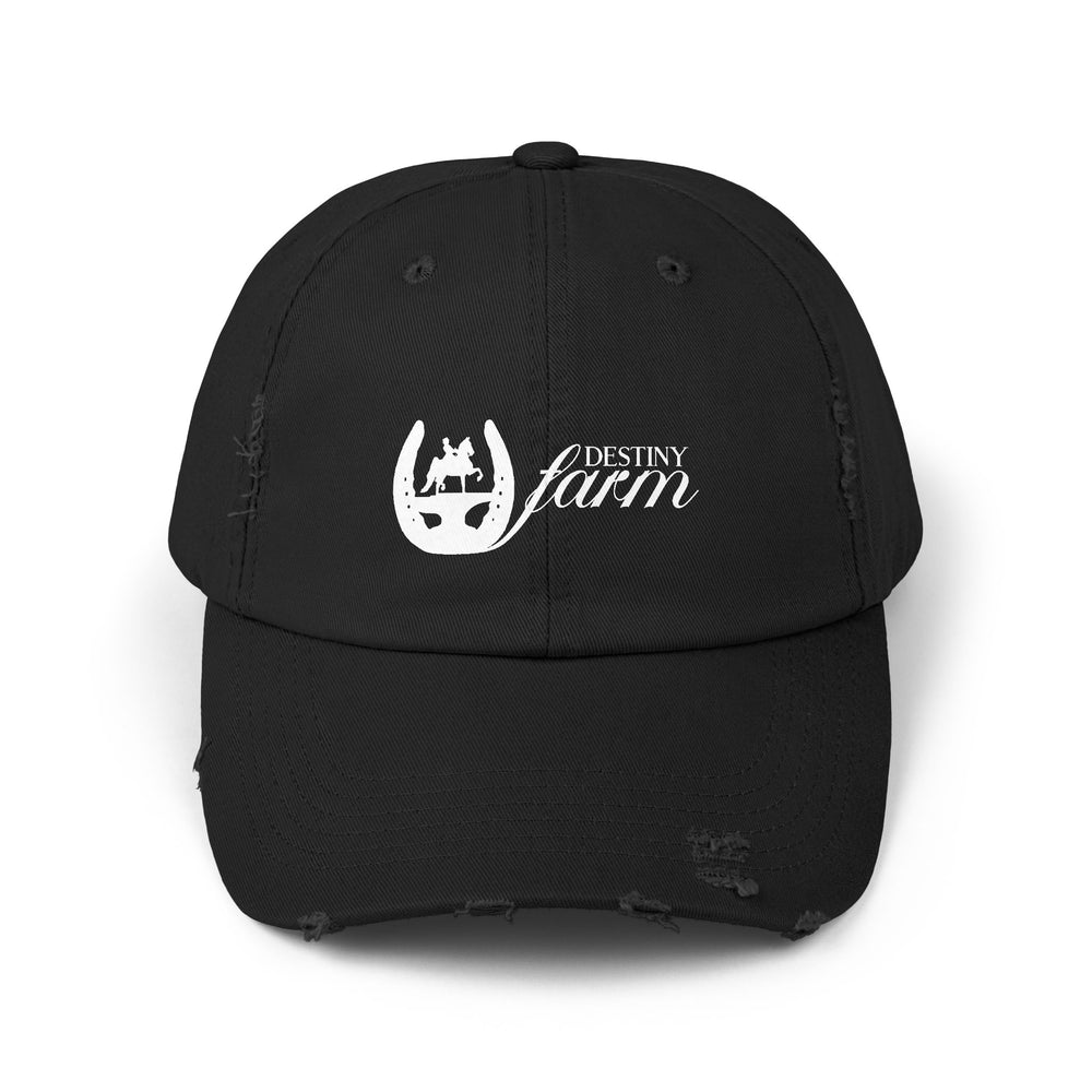 Distressed Cotton Cap