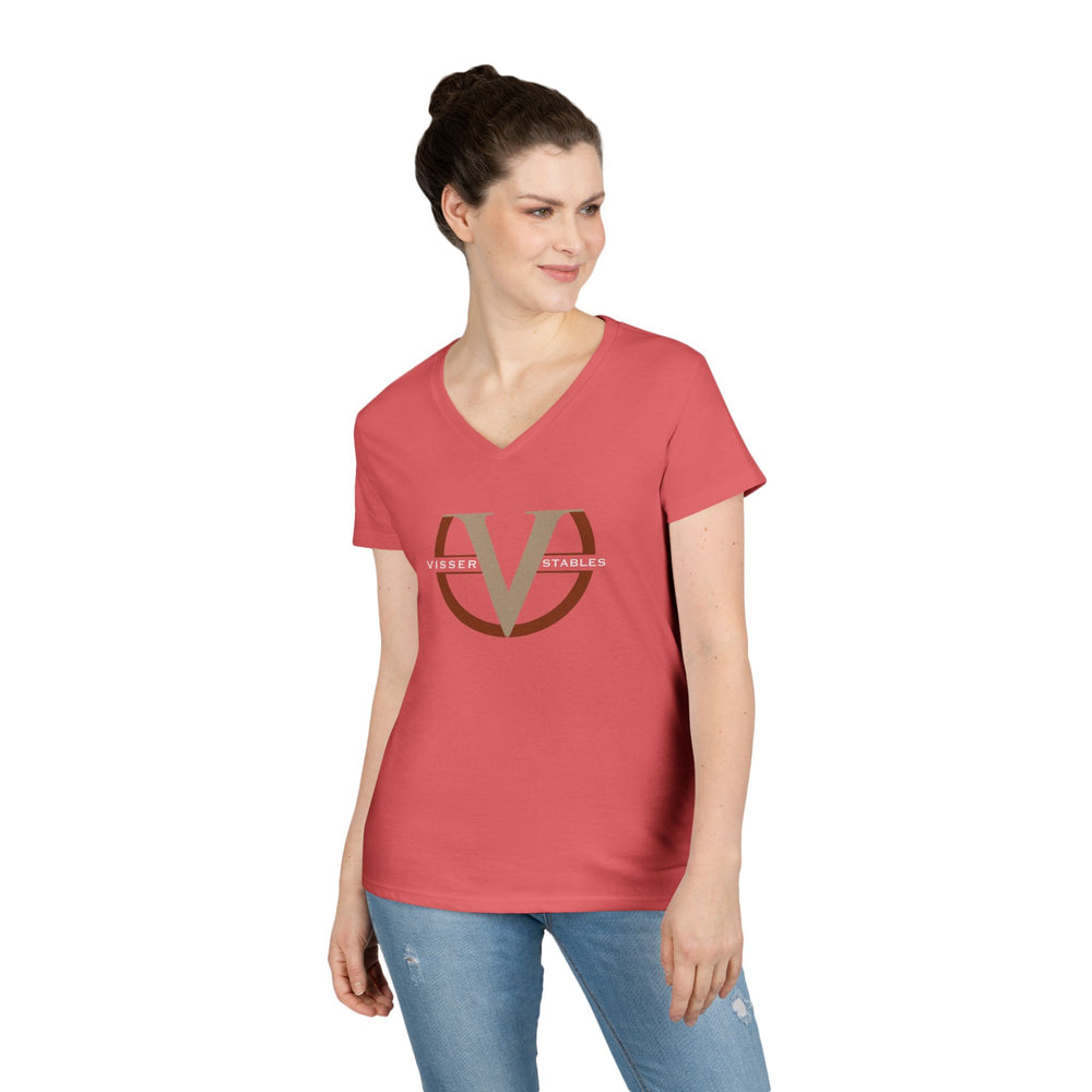 
                  
                    Ladies V-Neck Tee
                  
                
