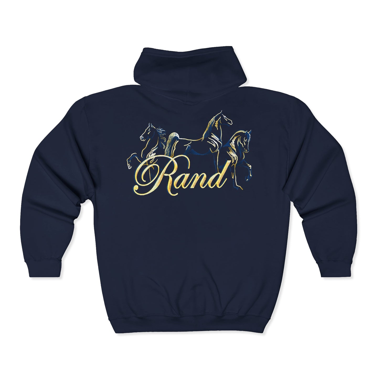 Unisex Heavy Blend™ Zip Hoodie - Back Print
