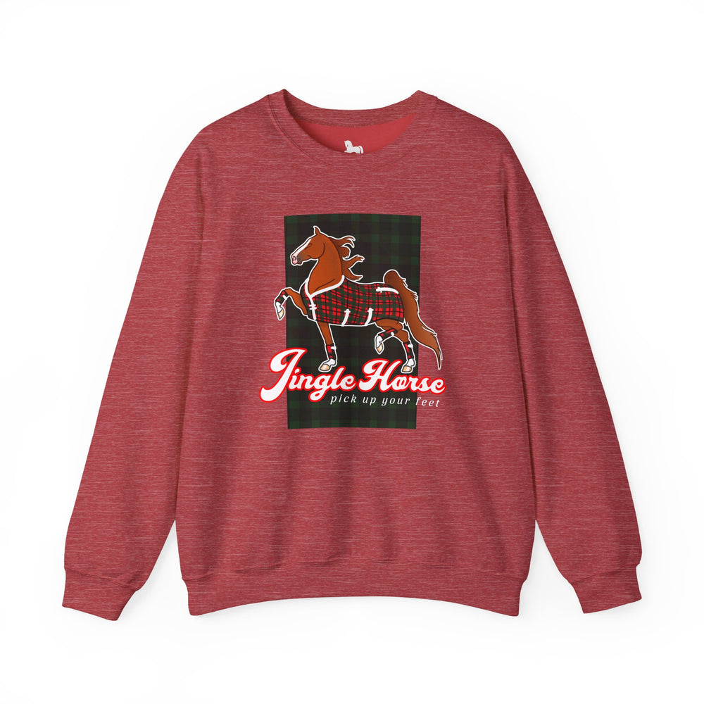 
                  
                    Saddlebred Jingle Horse Crewneck
                  
                