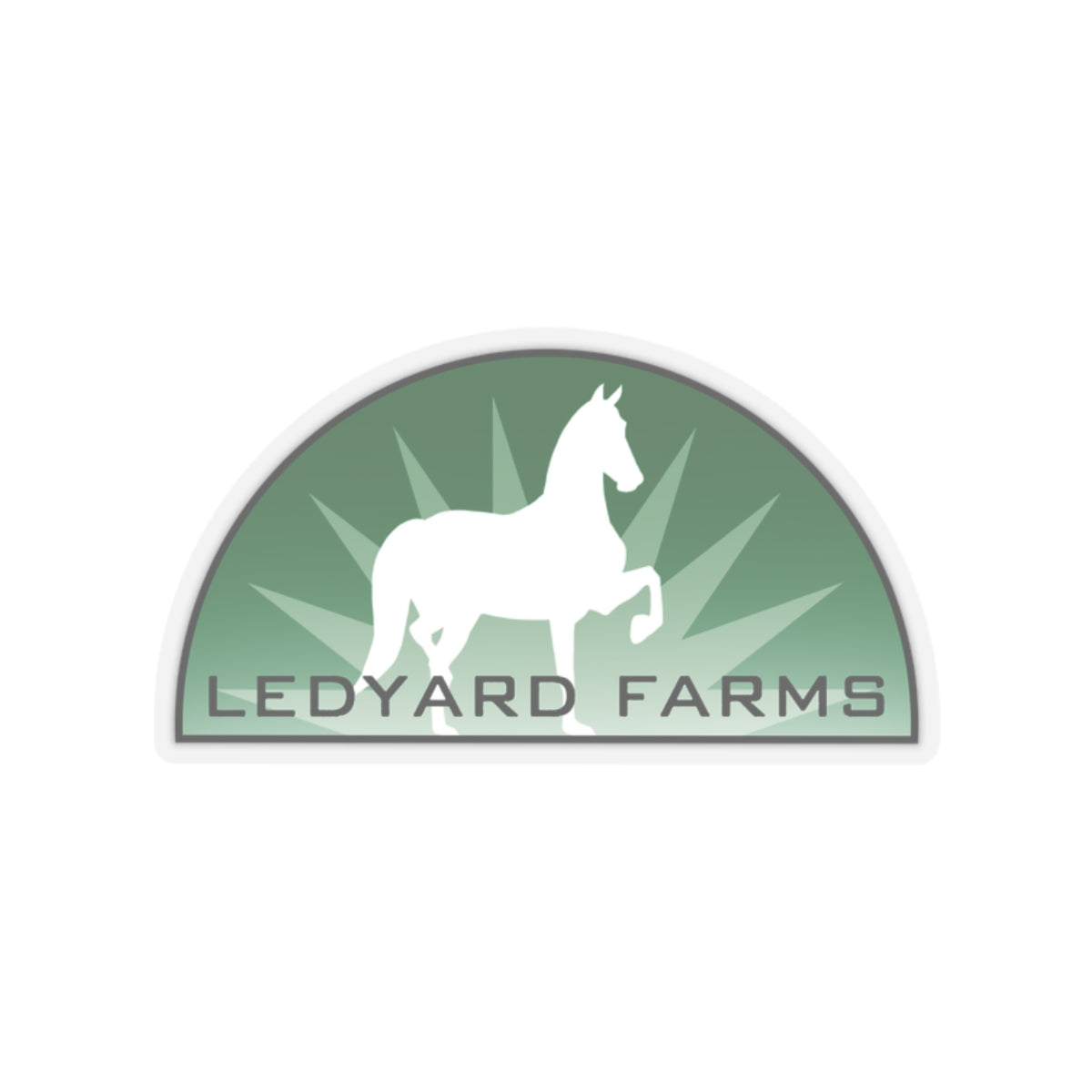 Stickers - 2 sizes, clear or white trim