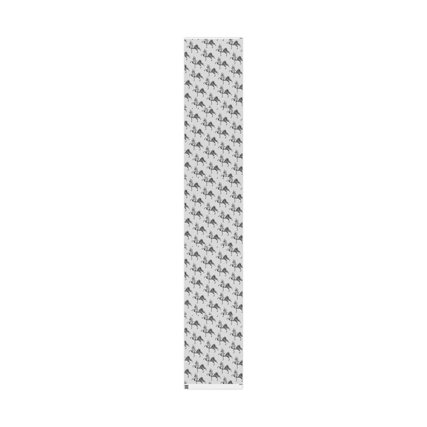 The Silver Saddle Horse Wrapping Paper - 30" x 180"