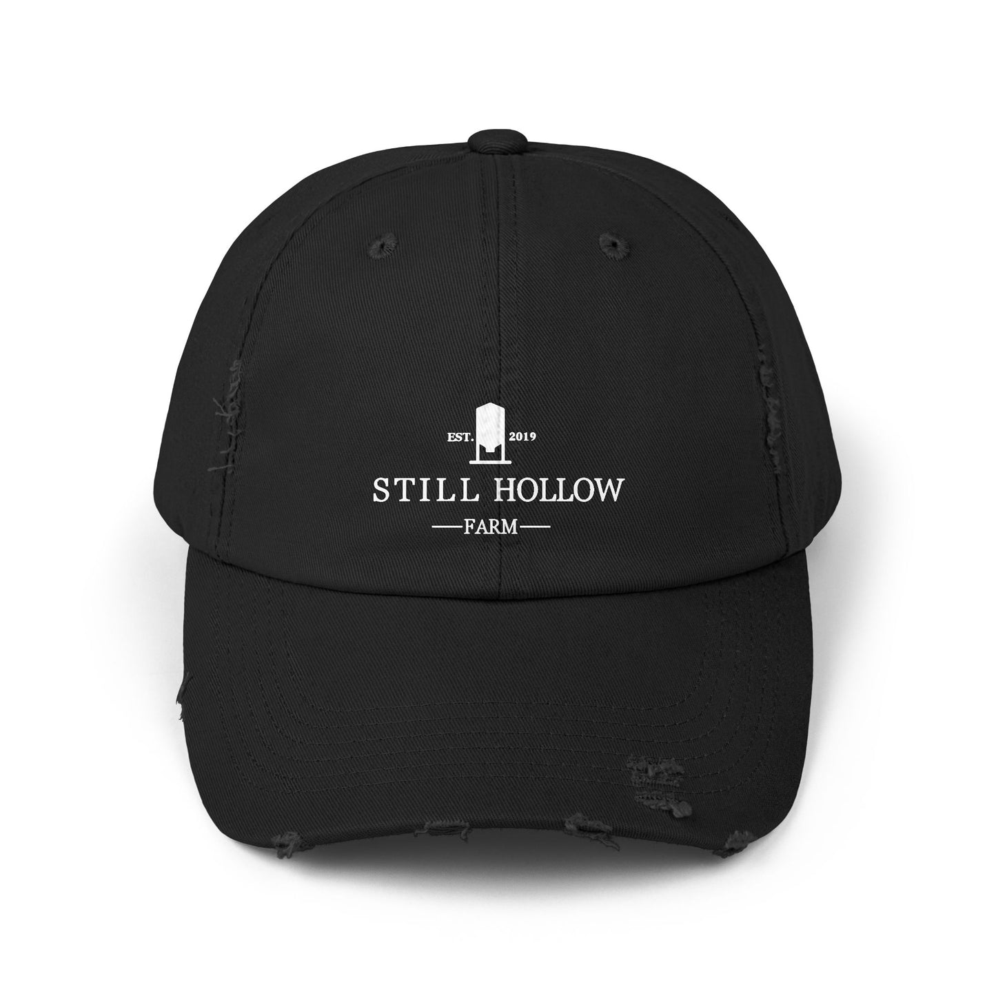 Distressed Cotton Cap