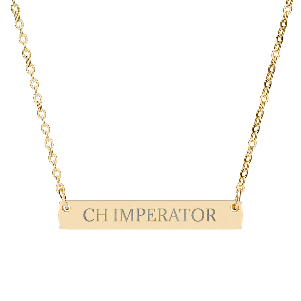 CH IMPERATOR - THE NAMEPLATE NECKLACE