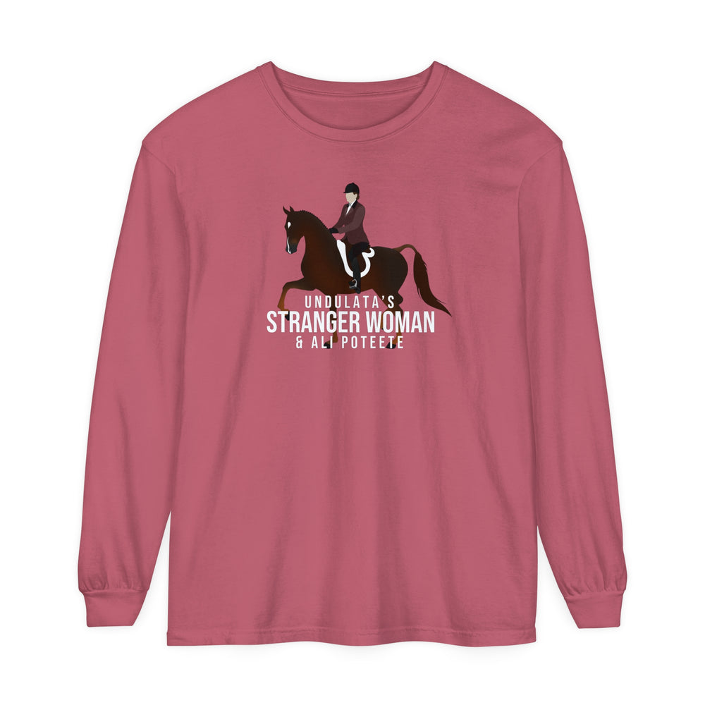 
                  
                    Undulata's Stranger Woman - Comfort Colros Long Sleeve T-Shirt
                  
                