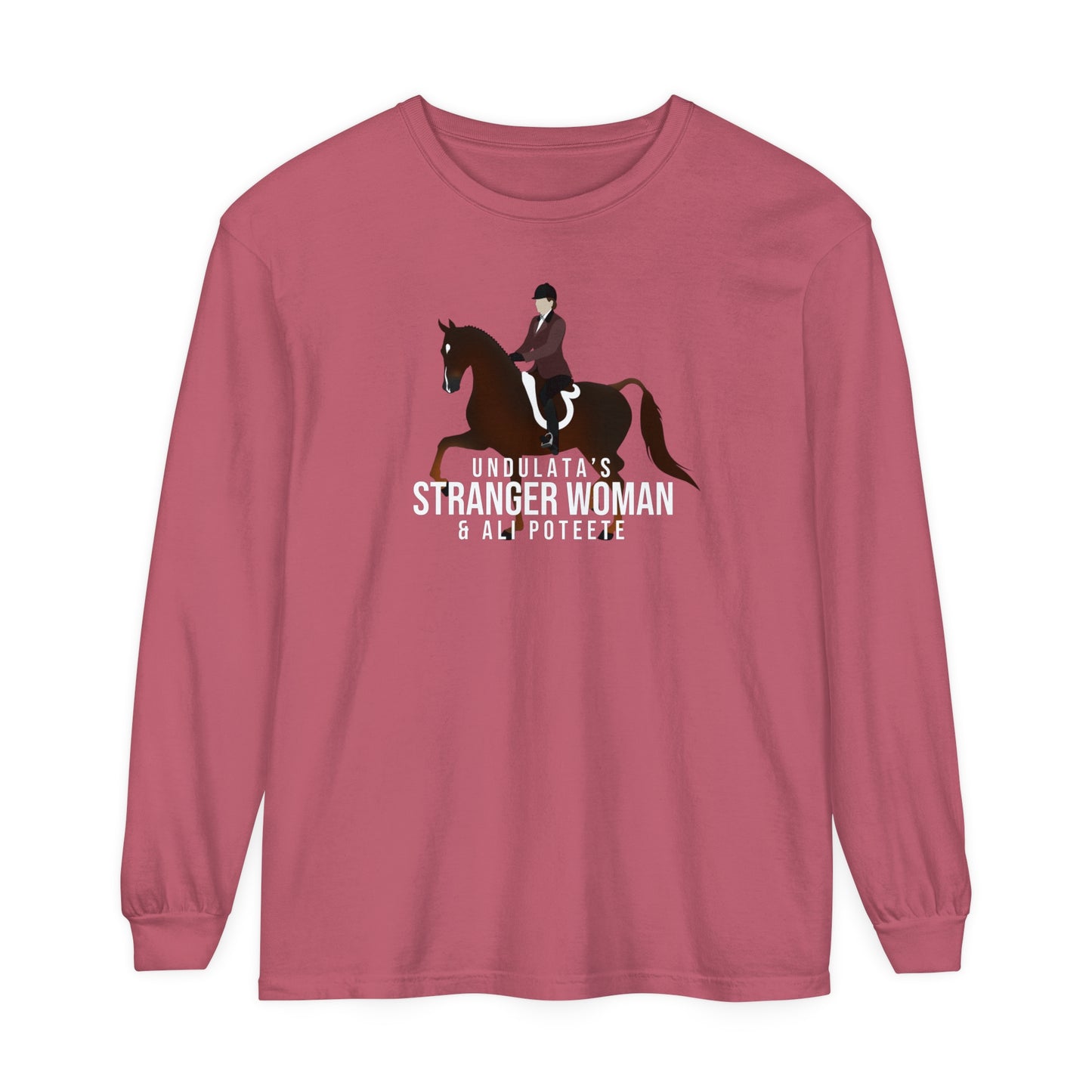 Undulata's Stranger Woman - Comfort Colros Long Sleeve T-Shirt