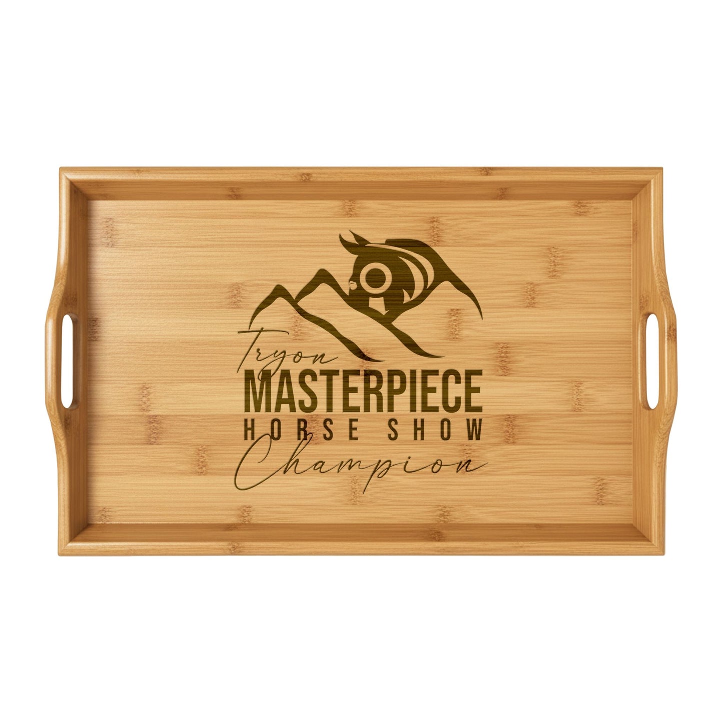 Engraved Bamboo Serving Board