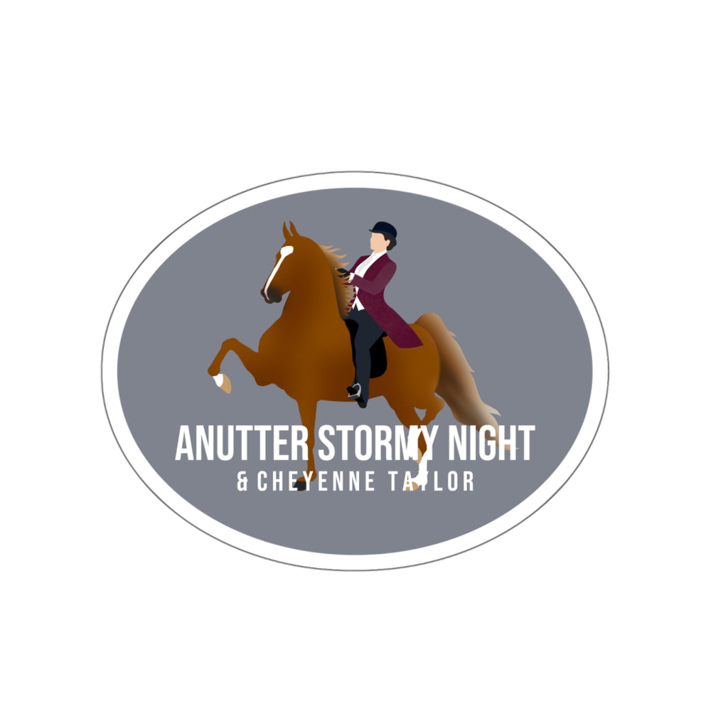 Anutter Stormy Night Sticker