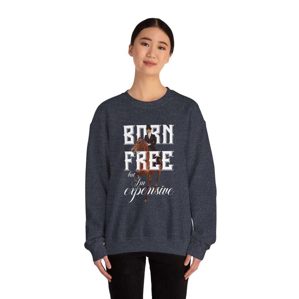 
                  
                    "Born Free, But I'm Expensive"Unisex Heavy Blend™ Crewneck Sweatshirt
                  
                