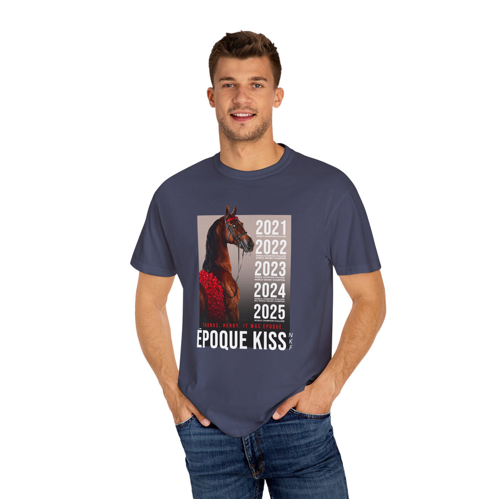 
                  
                    Époque Kiss - Front Design - Comfort Colors Tee
                  
                