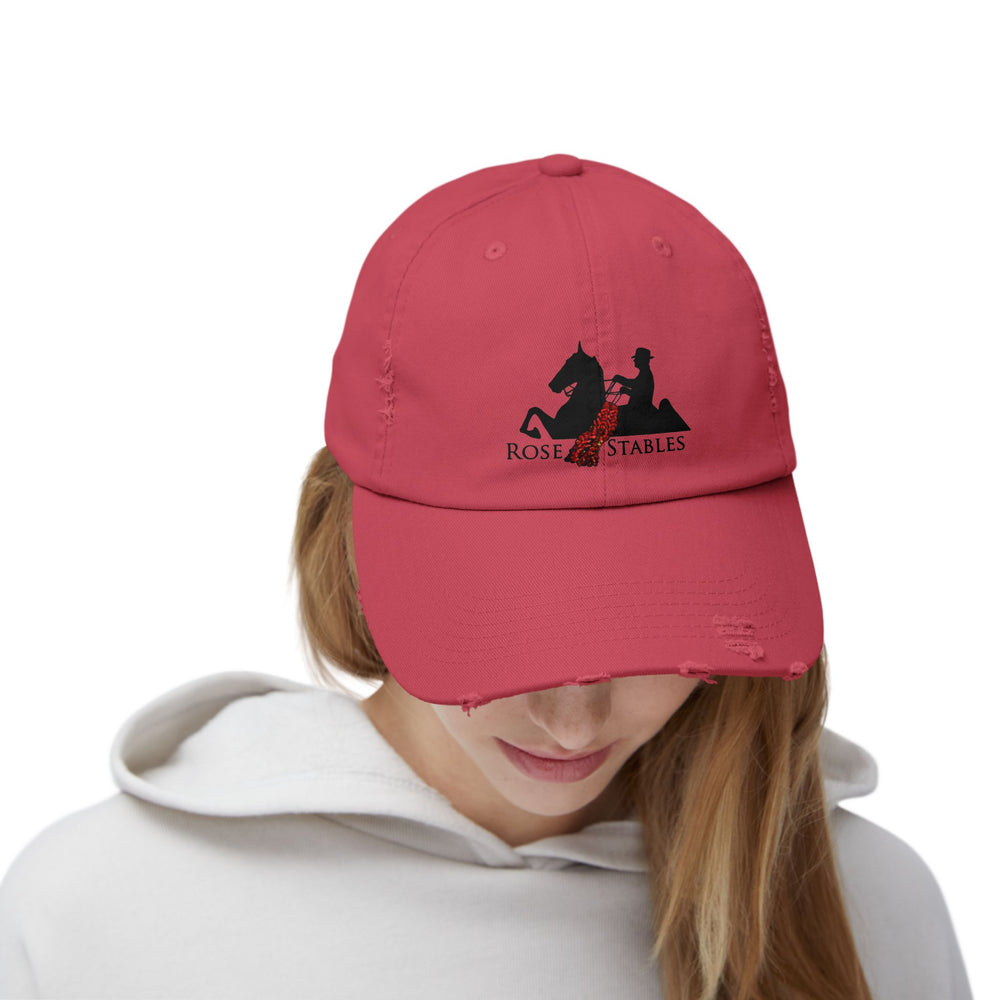 
                  
                    Distressed Cotton Cap
                  
                
