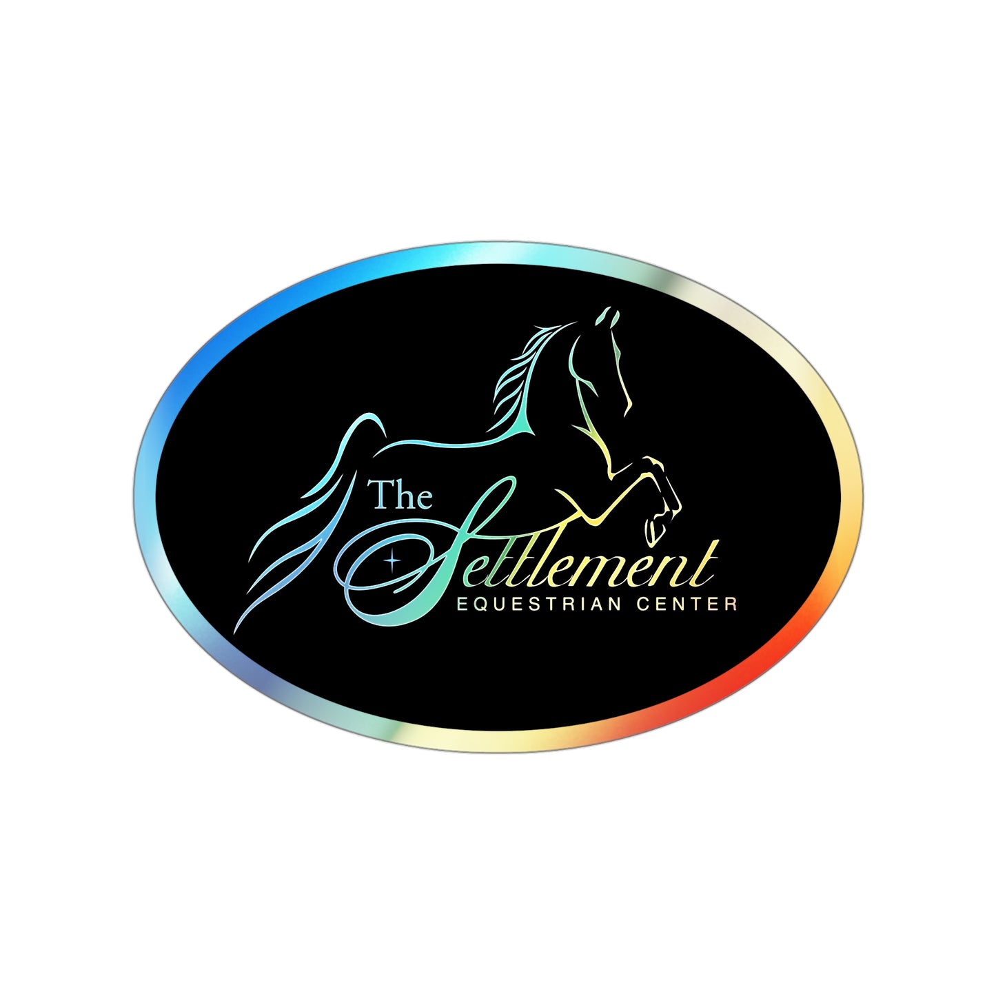Holographic Sticker 4"