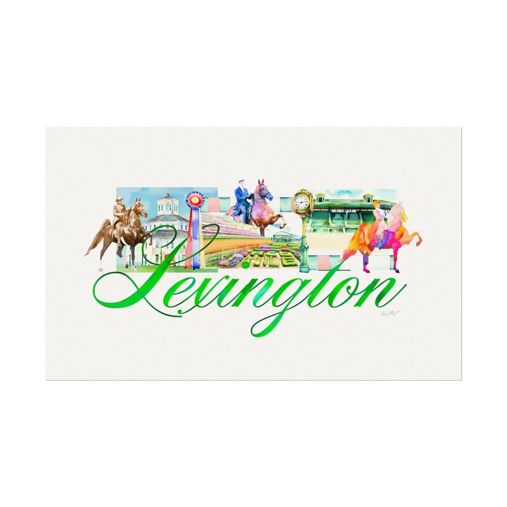 
                  
                    Lexington - Textured Watercolor Matte Print
                  
                