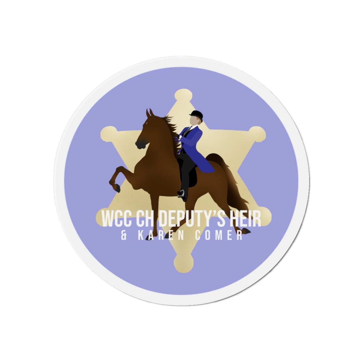 WCC CH Deputy's Heir Magnets - Two sizes