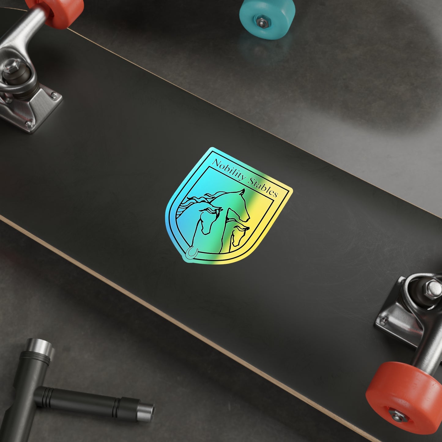 Holographic Sticker 4"