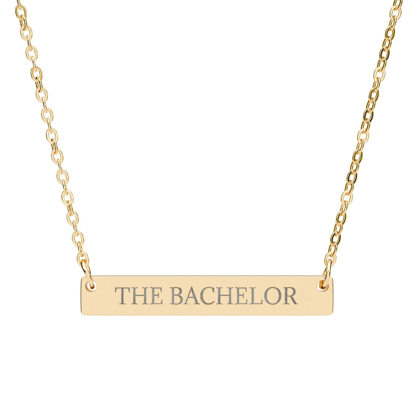 THE BACHELOR - THE NAMEPLATE NECKLACE